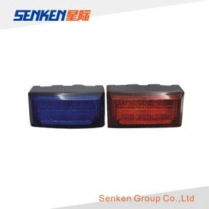 মোটরসাইকেল ফ্রন্ট সতর্কতা ল্যাম্প DC12v লাল নীল LTE1405